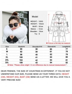 Parkas Fake fur collar downParka cotton jacket 2019 Winter Jacket Women thin Snow Wear Coat Lady Clothing Female Jackets Park...