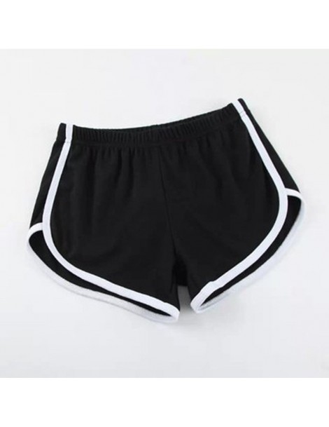 Shorts Casual Summer Shorts Women Elastic Waist Leisure Loose Womens Shorts Korean Style Black Woman Short Shorts Home - Gree...