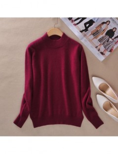Pullovers 2019 New Style MS Autumn And Winter Leisure Mock-Neck Cashmere Sweater Personal Base Thick Jumpers a Generation of ...