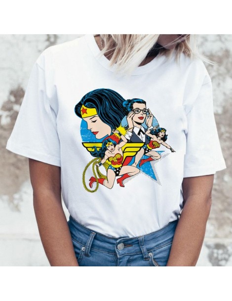 T-Shirts Wonder Woman t shirt ulzzang tee shirt t-shirt harajuku tshirt women femme hip hop female summer top streetwear cart...