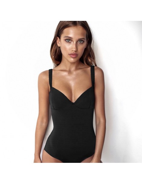 Bodysuits Summer Clothes For Women Bodysuit New Arrival 2019 Woman Sleeveless Black White Sexy Bodysuits Romper Backless Body...