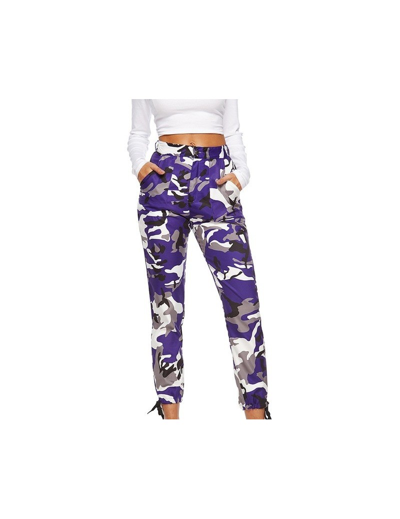 Pants & Capris Women's Sports Camouflage Sweatpants Casual Loose Cargo Pants Camouflage Trousers Jeans pants women summer jul...