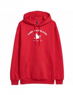 Hoodies & Sweatshirts Fashion Sweatshirts 2019 Spring Winter Fleece Hoodies Print Camp Half Blood Demigods Unicorn Kawaii Wom...