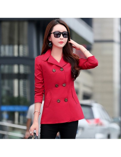 Jackets Women Jackets Coats 2019 New Autumn Slim Woman Casual Plus Size Double Breasted Blasers Chaquetas Mujer Casaco Jaquet...