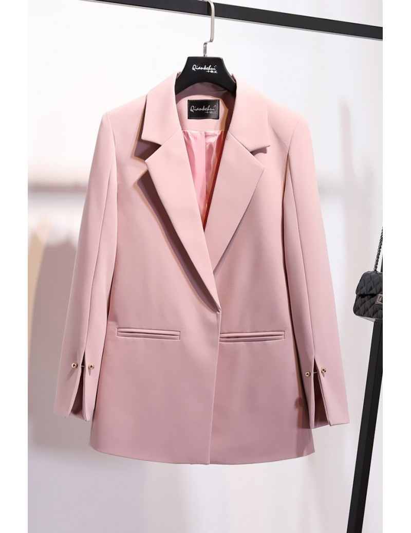 High quality women's blazer Casual office suit jacket female ...