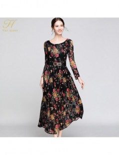 Dresses 2019 Spring Office Lady Lace Dress New Brand Fashion Floral Mesh Embroidery Elegant Slim Women Party Dresses - black ...