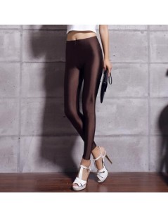 Leggings Hot Selling 2018 Plus Size Fluorescent Color Women Leggings Elastic Leggings Multicolor Shiny Glossy Leggings Trouse...