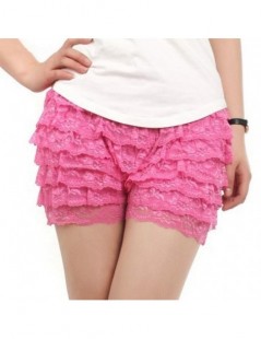 Shorts Comfortable Short Pants New Summer 8 Floors Lace Shorts Under Skirt Lace Underwears Boxers 1 Pc Shorts Solid - D040 Ye...