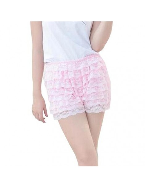 Shorts Comfortable Short Pants New Summer 8 Floors Lace Shorts Under Skirt Lace Underwears Boxers 1 Pc Shorts Solid - D040 Ye...
