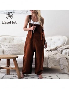 Jumpsuits Women Vintage Loose Jumpsuits Suspender Trousers Wide Legs Pants Oversized Overalls Rompers Casual Pants Playsuits ...