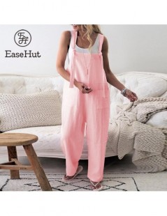 Jumpsuits Women Vintage Loose Jumpsuits Suspender Trousers Wide Legs Pants Oversized Overalls Rompers Casual Pants Playsuits ...