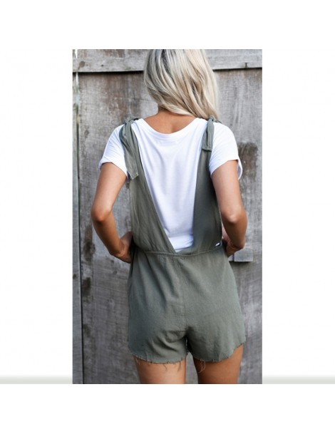 Pants & Capris Fashion Women Ladies Loose Overalls Pockets Jumpsuit Sleeveless Strap Rompers Dungaree Oversize Playsuit Causa...