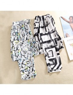 Pants & Capris Plus Size Bohemian Pants Jogger Mujer 2019 Summer Boho Hippie Pants Women Casual Beach Trousers Women Pleated ...