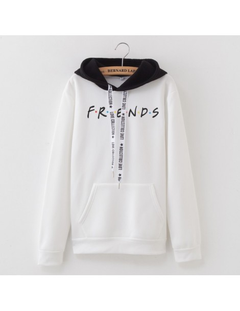 Hoodies & Sweatshirts 2019 New Friends Printing Hoodies Sweatshirts Harajuku Crew Neck Sweats Women Clothing Feminina Loose W...