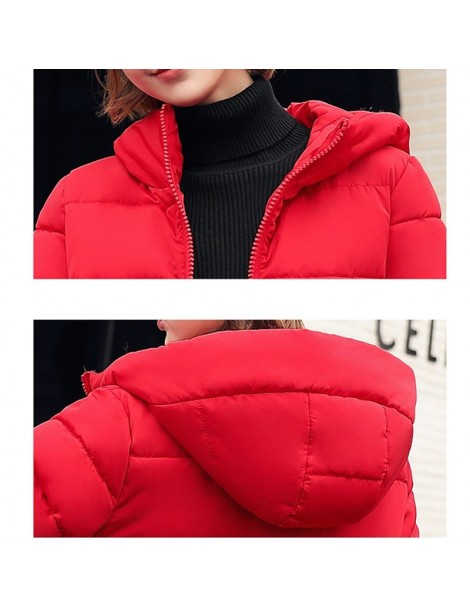 Parkas 2019 Fashion Women Down cotton Winter Hooded Jacket Loose Student Short Coat Parka Warm Female Overcoat Jackets Casual...