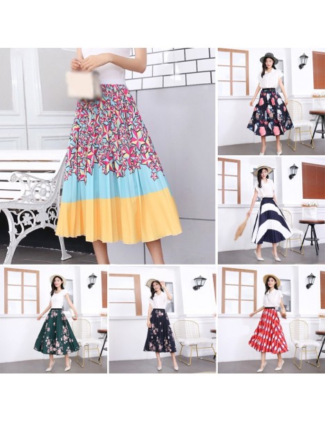 Skirts Women's Ladies Holiday Summer A-Line Skirt Bohemia Fashion Party Midi Casual Evening Swing Formal Business Loose - 3 -...