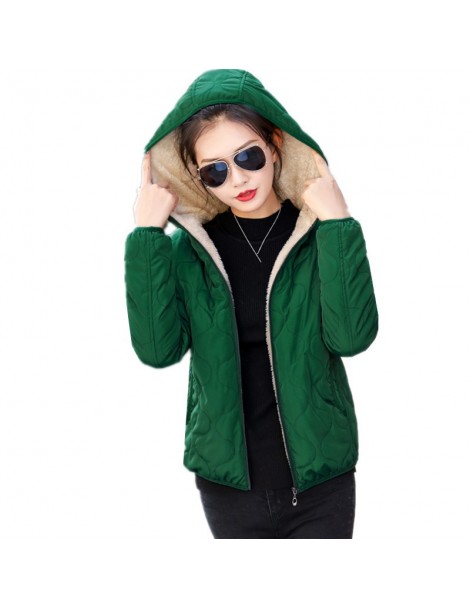 Parkas autumn winter 2019 new women's fashion short Paragraph thickened keep warm cotton-padded jacket coat cheap wholesale -...
