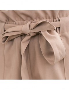 Pants & Capris 2019 New Brand High Elastic Waist Harem Pants Women Spring Summer Fashion Ninth Pants Female Office Lady Black...