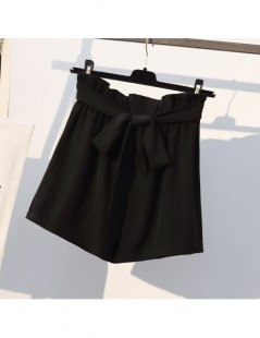 Shorts Plus Size Korean Women Shorts Skirts 2019 Summer Clothing Modis High Waist Loose Office Ladies Shorts 5XL Large Short ...