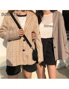 Blazers Blazers New Women Retro Single Breasted All-match Simple Chic Jackets Womens Trendy Korean Style Ladies Elegant Daily...