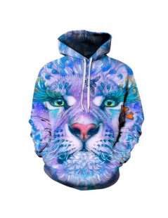 Hoodies & Sweatshirts 2019 new men and women spring autumn 3D printed hooded sweatshirts animal lions tigers wolves hoodies m...