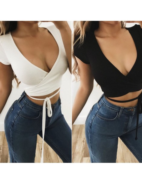 Tank Tops 2018 New Style Fashion Summer Solid Women Loose Top Short Sleeve Ladies Casual Tops Short Tank - White - 4G30273894...