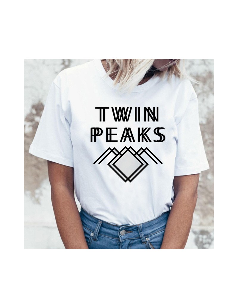 Twin Peaks t shirt women David Lynch tshirt t-shirt top tee shirts 2019 kawaii japanese streetwear female femme ulzzang hara...