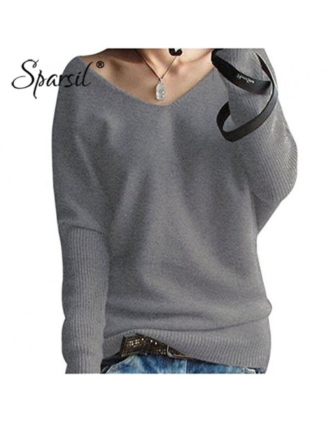 Pullovers Women Spring V Neck Cashmere Sweater Batwing Sleeve Solid Color Knitted Pulloves Fashion Soft Wool Knitwear Plus Si...