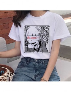 T-Shirts Ahegao Print T Shirt Women Himiko Toga Senpai Harajuku T-shirt Ullzang Funny Hentai Print Tshirt 90s Graphic Top Tee...
