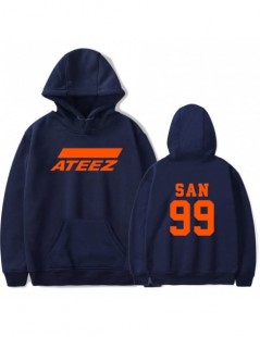 Hoodies & Sweatshirts ATEEZ Logo Hot Quality Printed Hoodies Sweatshirt New Ouewear Soft Pullovers Casual Harajuku 2019 New T...