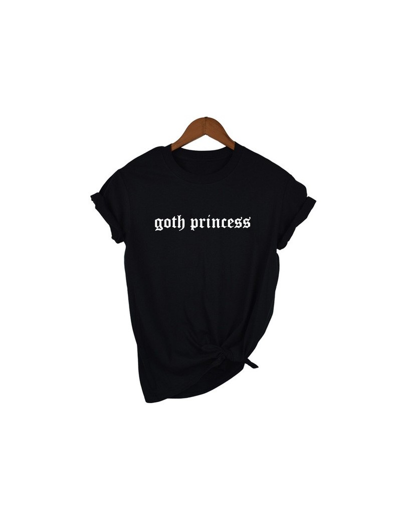 Summer Fashion Tumblr Goth Princess Graphic Grunge Shirts Tees Tops Women Short Sleeve O-neck Shirt Harajuku Ullzang Clothes...