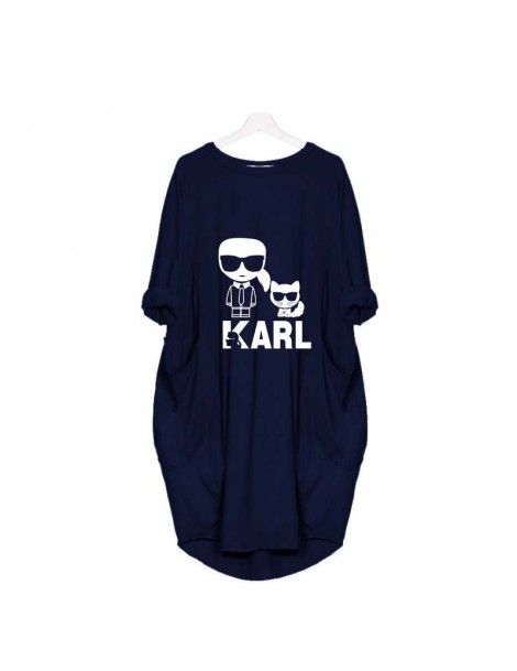 Tank Tops 2019 Fashion T-Shirt for Women Pocket Kawaii Karl Lagerfeld PrintedTop Tshirt Women Punk Cotton Off Shoulder Tops M...