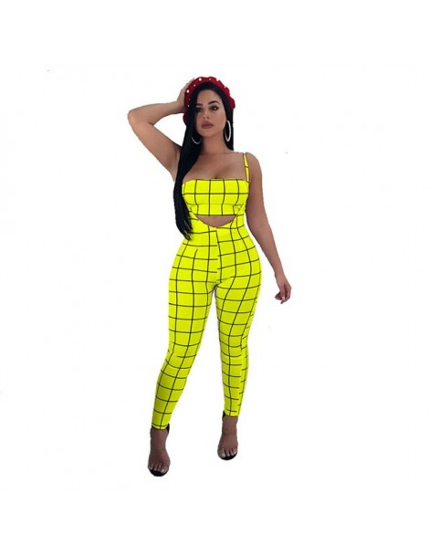 Women's Sets 2019 Sexy Bodycon Bandage Women Sets Off Shoulder Two Piece Set Cropped Top and Pencil Pants Womens Outfits Matc...