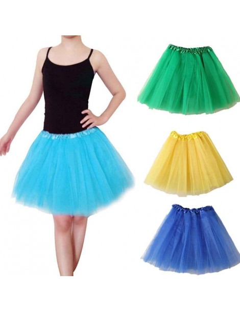 Skirts Fashion Skirts Womens Available Summer Tulle Skirt Ladies Girls Adult Tutu Dancing Mini Skirt Elastic jupe femme falda...