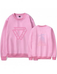 Hoodies & Sweatshirts Seventeen 2018 New Fashion Women/Men Sweatshirt Long Sleeve Kpop Round Collar Fashion Casual Clothing P...
