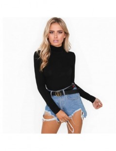 Bodysuits Sexy Bodysuit Long Sleeve Sexy Rompers Autumn Overalls Body for women - White - 4H3955635556-2 $16.63