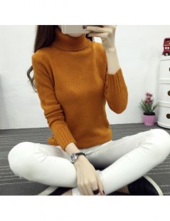 Pullovers Women Autumn Winter Long Sleeve Knitted Women Sweaters And Pullovers Turtleneck Sweater Female Jumper Pull Femme - ...