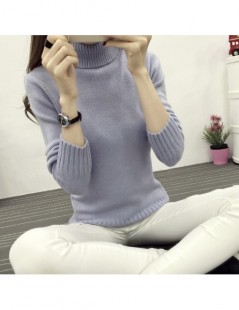 Pullovers Women Autumn Winter Long Sleeve Knitted Women Sweaters And Pullovers Turtleneck Sweater Female Jumper Pull Femme - ...