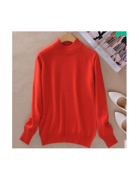 Pullovers High-quality Cashmere Sweaters Women Fashion Autumn Winter Female Soft and Comfortable Warm Slim Cashmere Pullovers...