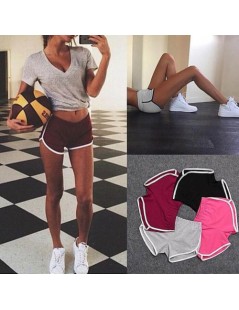 Shorts 2019 Fashion Women Casual Shorts Patchwork Body Fitness Workout Summer Shorts Female Elastic Skinny Slim Beach Egde Sh...