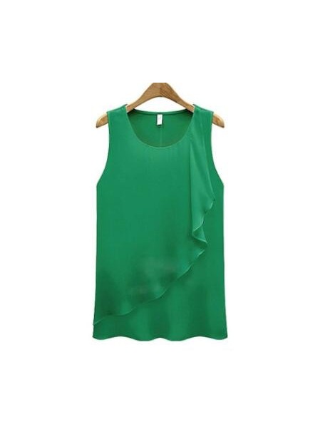 Tank Tops solid desig shirt for women summer workout fashion clothing girl elegant lady shirt wholesale dropship blue green w...