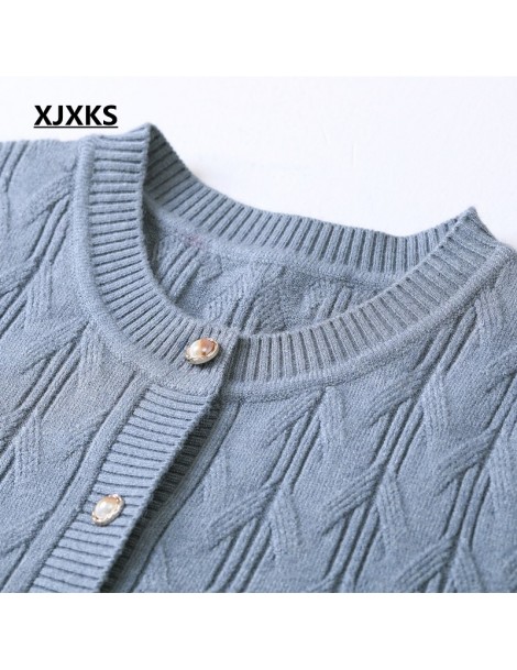 Cardigans Cardigan Women Solid Color Knitted Single-breasted O-neck Sweater Good Quality Cardigans Spring 2019 Modis Women Sw...