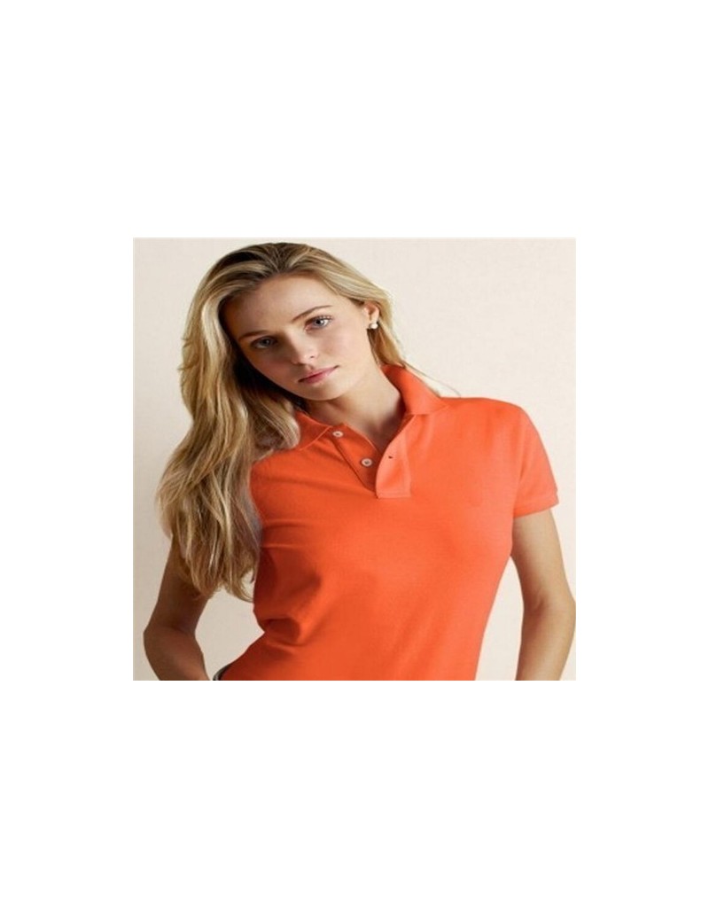 2019 New Summer Women Short Sleeve 100% Cotton Slim Fit Casual Polo Shirts Fashion Golf Brand High Quality Female Tops Cloth...