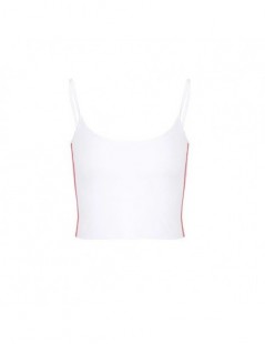 Camis 2018 Summer Cool Girls Camis Women Fashion Sleeveless Basic Tank Tops Sexy Short Ribbed Tee Cropped Bustier Top - white...