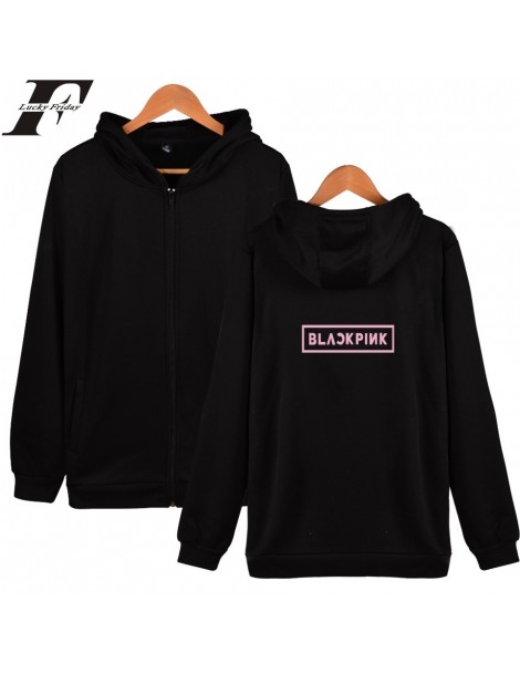 Hoodies & Sweatshirts Popular Blackpink Hooded Sweatshirt Women Korean Kpop Team Women Hoodies Sweatshirts Zipper Fashion Win...