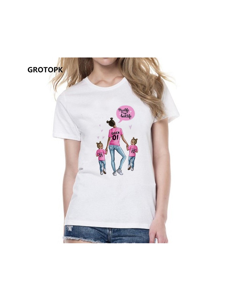 T-Shirts Mommy's Love Female T-shirt Super Mama Tee Shirt Women's Clothing 2019 Vogue Print T Shirt Female Tshirt Cotton Shor...