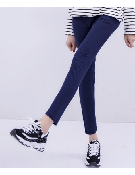 Leggings New Arrival Summer style big elastic Plus size 7XL Big Size Candy Color Modalleggings women pants - Blue - 4M3789608...