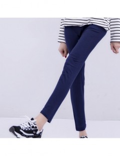 Leggings New Arrival Summer style big elastic Plus size 7XL Big Size Candy Color Modalleggings women pants - Blue - 4M3789608...