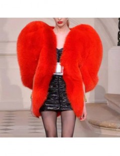 Jackets 2019 New Spring Heart Pattern Personality O Collar Zipper Sleeveless Exaggeration Coat Women Fashion Tide OB140 - red...