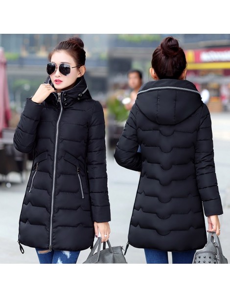 Parkas 2019 Large size Coat Women Winter Jackets New High quality Thick Hooded Warm Overcoat Parkas Down Cotton Lady Clothes ...